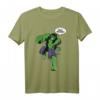 Marvel Hulk Smash Quote T-Shirt - Offiziell Lizenzierte Marvel Kleidung für Superhelden Fans