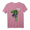 Marvel Hulk Smash Quote T-Shirt - Offiziell Lizenzierte Marvel Kleidung für Superhelden Fans