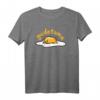 Gudetama Logo T-Shirt - Offiziell lizenzierte Sanrio Bekleidung für Fans von Gudetama und Sanrio