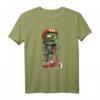 Zombie 40 Geburtstag Undead Scooter T-Shirt – Lustiges Geschenk für Horrorfans, Scooter- und Stunt-Fans