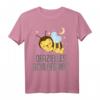 Offizielles Schlafshirt Pyjama Nachthemd mit Biene - Lustiges Geschenk für Langschläfer, Bienenfans & entspannte Nächte für Damen und Herren