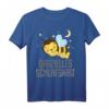 Offizielles Schlafshirt Pyjama Nachthemd mit Biene - Lustiges Geschenk für Langschläfer, Bienenfans & entspannte Nächte für Damen und Herren