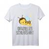 Offizielles Schlafshirt Pyjama Nachthemd mit Biene - Lustiges Geschenk für Langschläfer, Bienenfans & entspannte Nächte für Damen und Herren