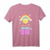 Ironischer sarkastischer Spruch - Wir werden alle Sterben T-Shirt mit niedlichen Sonne, Wolken und Regenbogen für Humor und Sarkasmus Liebhaber