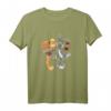 HapDeer Bugs and Lola Kiss Cartoon T-Shirt – Offiziell lizenzierte WB Fanartikel für Valentinstag & Geburtstagsfeier