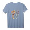 HapDeer Bugs and Lola Kiss Cartoon T-Shirt – Offiziell lizenzierte WB Fanartikel für Valentinstag & Geburtstagsfeier