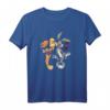 HapDeer Bugs and Lola Kiss Cartoon T-Shirt – Offiziell lizenzierte WB Fanartikel für Valentinstag & Geburtstagsfeier