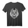 Löwenkopf T-Shirt zum HapDeer - Cooles Tiermotiv mit Tribal Ornament für Tierfans & Freunde
