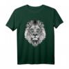 Löwenkopf T-Shirt zum HapDeer - Cooles Tiermotiv mit Tribal Ornament für Tierfans & Freunde