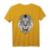 Löwenkopf T-Shirt zum HapDeer - Cooles Tiermotiv mit Tribal Ornament für Tierfans & Freunde