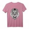 Löwenkopf T-Shirt zum HapDeer - Cooles Tiermotiv mit Tribal Ornament für Tierfans & Freunde