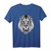 Löwenkopf T-Shirt zum HapDeer - Cooles Tiermotiv mit Tribal Ornament für Tierfans & Freunde