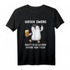 Dieser Zwerg Säuft Dich Locker Unter Den Tisch Bier Pinguin T-Shirt – Lustiges Party- und Biertrinker-Shirt für Junggesellenabschiede & Männerabende