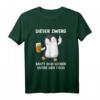 Dieser Zwerg Säuft Dich Locker Unter Den Tisch Bier Pinguin T-Shirt – Lustiges Party- und Biertrinker-Shirt für Junggesellenabschiede & Männerabende