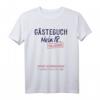 Gästebuch Mein 18. Geburtstag Gästeliste Endlich Volljährig T-Shirt – Lustiges Geschenk für Geburtstagsparty, Feier & Mitgebsel
