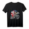 Weihnachtsmann Santa Claus Biker Motorrad Motocross T-Shirt – Perfekte Geschenkidee für Biker, Motorradfans & Familie zu Weihnachten & Neujahr