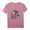 Weihnachtsmann Santa Claus Biker Motorrad Motocross T-Shirt – Perfekte Geschenkidee für Biker, Motorradfans & Familie zu Weihnachten & Neujahr