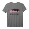 HapDeer NY Skyline T-Shirt - Lizenziertes Warner Bros Design für Jubiläum & Fan Geschenk