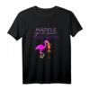 Mädels Egal Was Passiert Pegel Halten - JGA Flamingo Party T-Shirt für Frauen, Freundinnen & Gruppen, perfekt für Mädelsabend, Junggesellinnenabschied & Party