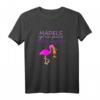 Mädels Egal Was Passiert Pegel Halten - JGA Flamingo Party T-Shirt für Frauen, Freundinnen & Gruppen, perfekt für Mädelsabend, Junggesellinnenabschied & Party