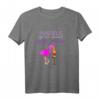 Mädels Egal Was Passiert Pegel Halten - JGA Flamingo Party T-Shirt für Frauen, Freundinnen & Gruppen, perfekt für Mädelsabend, Junggesellinnenabschied & Party