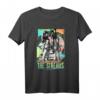 Ghostbusters Don't Cross The Streams Retro Neon Poster T-Shirt - Offiziell Lizenzierte Bekleidung für Fans & Nostalgiker