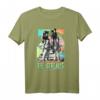 Ghostbusters Don't Cross The Streams Retro Neon Poster T-Shirt - Offiziell Lizenzierte Bekleidung für Fans & Nostalgiker