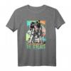 Ghostbusters Don't Cross The Streams Retro Neon Poster T-Shirt - Offiziell Lizenzierte Bekleidung für Fans & Nostalgiker