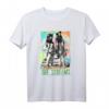 Ghostbusters Don't Cross The Streams Retro Neon Poster T-Shirt - Offiziell Lizenzierte Bekleidung für Fans & Nostalgiker