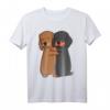 Dackel Dachshund Teckel Frauchen Herrchen Kinder T-Shirt - Süßes Hundemotiv für Hundeliebhaber als Geschenk für Familie & Freunde