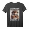 Guten Morgen Ganz dünnes Eis Shirt mit lustigem Spruch – Witziges Kaffee Katzen Statement für Morgenmuffel, Schichtarbeiter & Teenager