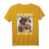 Guten Morgen Ganz dünnes Eis Shirt mit lustigem Spruch – Witziges Kaffee Katzen Statement für Morgenmuffel, Schichtarbeiter & Teenager