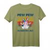Pew Pew Pew Madafakas Lustiges Vintage Einhorn T-Shirt – Geschenk für Männer und Frauen, perfekt für Einhornliebhaber