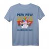 Pew Pew Pew Madafakas Lustiges Vintage Einhorn T-Shirt – Geschenk für Männer und Frauen, perfekt für Einhornliebhaber