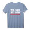 Wir Essen Jetzt Kinder Satzzeichen Können Leben Retten - Lustiges Ironie T-Shirt für Männer und Frauen als Geschenk für Humor- und Sarkasmusliebhaber