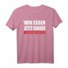 Wir Essen Jetzt Kinder Satzzeichen Können Leben Retten - Lustiges Ironie T-Shirt für Männer und Frauen als Geschenk für Humor- und Sarkasmusliebhaber