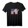 HapDeer American Flag Stars and Stripes Logo T-Shirt - Officially Licensed Patriotisches Geschenk
