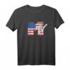HapDeer American Flag Stars and Stripes Logo T-Shirt - Officially Licensed Patriotisches Geschenk