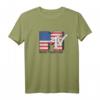 HapDeer American Flag Stars and Stripes Logo T-Shirt - Officially Licensed Patriotisches Geschenk