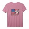 HapDeer American Flag Stars and Stripes Logo T-Shirt - Officially Licensed Patriotisches Geschenk