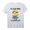 HapDeer Minions T-Shirt - Lustiges Official Graphic Shirt für Minions Fans und Geburtstagsfeiern