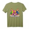 Hippie Fuchs Liebe Friedenszeichen T-Shirt - 70er Jahre Retro Mode für Tierliebhaber und Friedensbotschafter