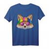 Hippie Fuchs Liebe Friedenszeichen T-Shirt - 70er Jahre Retro Mode für Tierliebhaber und Friedensbotschafter