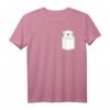 Eisbär in der Brusttasche T-Shirt - Niedliches Tiermotiv für Eisbärenfans und Tierliebhaber