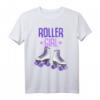 Rollschuhe Roller Girl Rollschuh T-Shirt für Mädchen – Perfekt als Geschenk zu Weihnachten & Geburtstag, Trendiges Freizeit- und Sportdesign