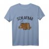 Niedliches Schlafbär Schlafshirt – Lustiges Pyjama T-Shirt für müde Morgenmuffel und Langschläfer, perfekte Schlafkleidung & Geschenkidee