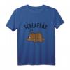 Niedliches Schlafbär Schlafshirt – Lustiges Pyjama T-Shirt für müde Morgenmuffel und Langschläfer, perfekte Schlafkleidung & Geschenkidee