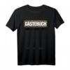 Lustiges Gästebuch 50. Geburtstag Party T-Shirt für Damen & Herren mit Leopardenmuster – Perfektes Party-Outfit und Erinnerungsstück