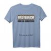Lustiges Gästebuch 50. Geburtstag Party T-Shirt für Damen & Herren mit Leopardenmuster – Perfektes Party-Outfit und Erinnerungsstück
