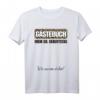Lustiges Gästebuch 50. Geburtstag Party T-Shirt für Damen & Herren mit Leopardenmuster – Perfektes Party-Outfit und Erinnerungsstück